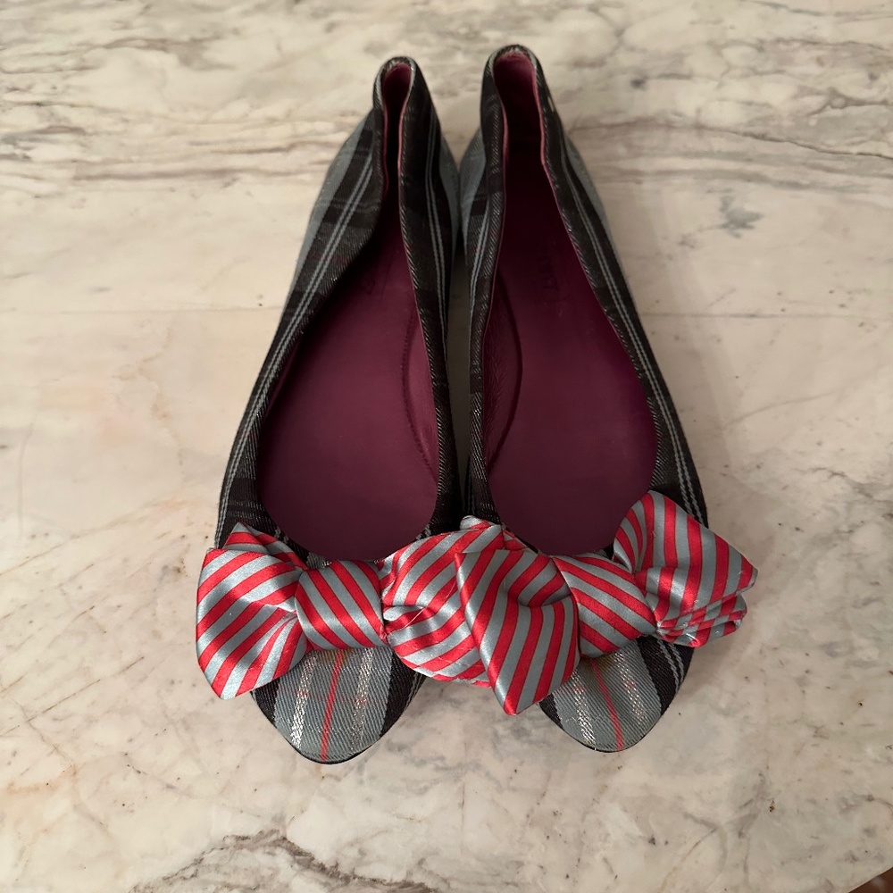 Coach Poppy Cambria Gorgeous Flats Size 8!!